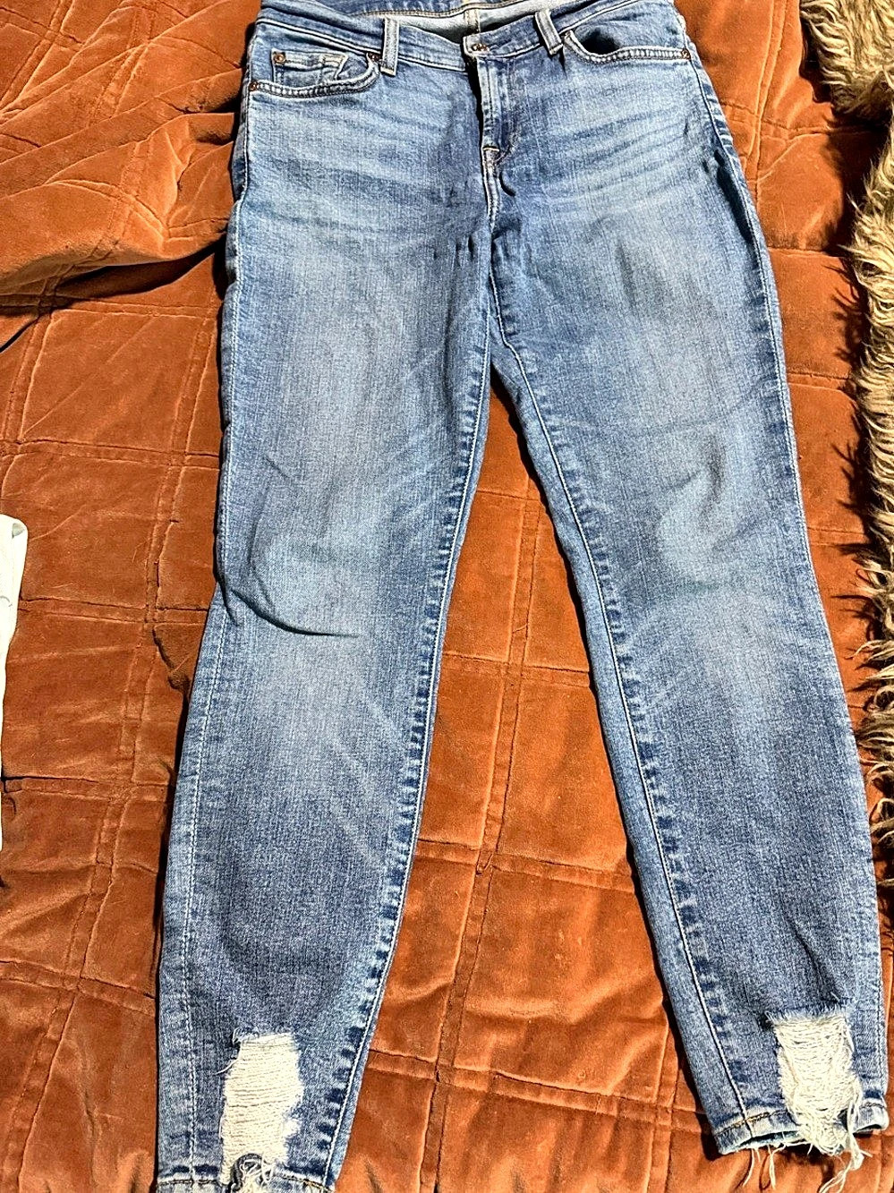 Judy Blue Skinny Jeans Blue Waist 26